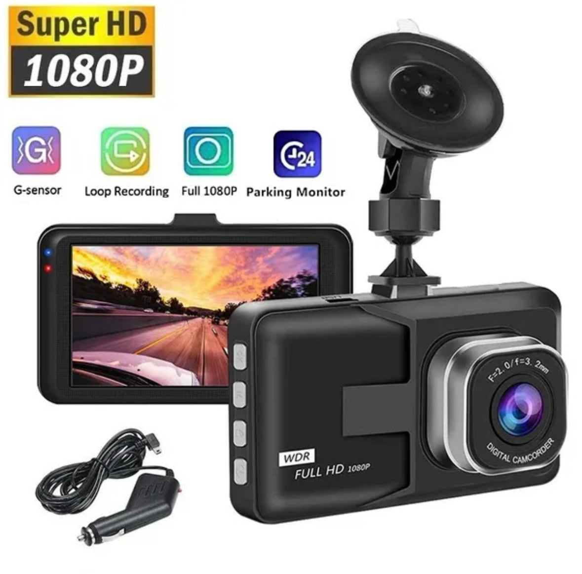 1080p Car Dash Camera